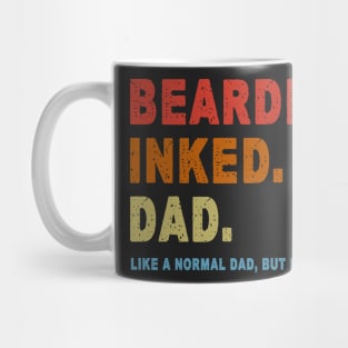 Bearded inked dad. Mug